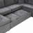 4-Piece U-Shaped Upholstered Sectional-2101089203