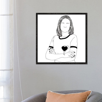 Joint by Filippo Spinelli - Floater Frame Print on Canvas