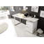 Fleming Solid Wood Stainless Steel Writing Desk
