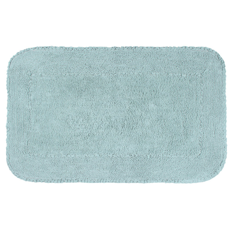 Maytham Bath Rug, Rectangle - 24" W x 40" L, Sky Blue