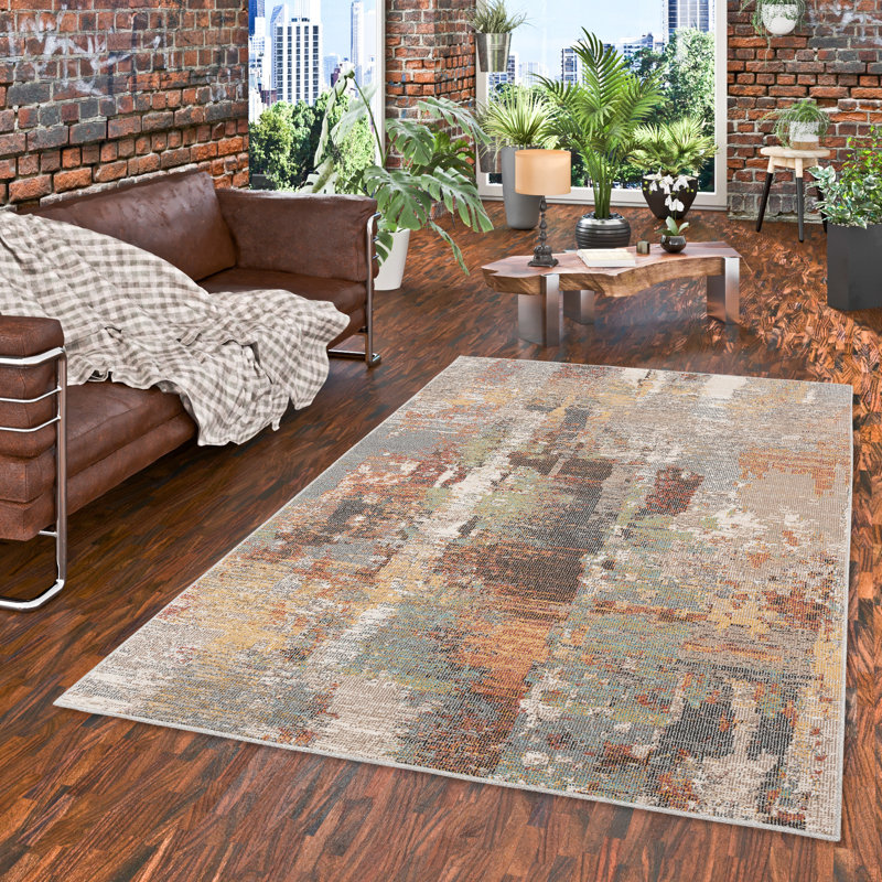 Utterback Abstract Indoor / Outdoor Area Rug, Rectangle 160 x 230cm