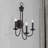 3 Light Black Extra Large Wall Sconce-223052998