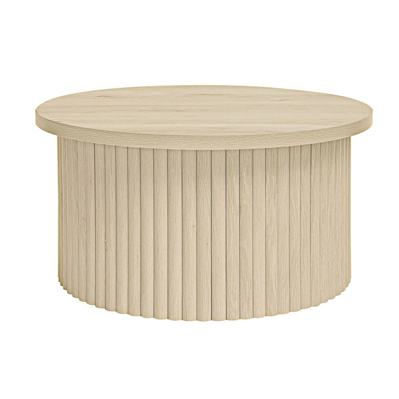 Round Coffee Table, Black