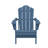 HDPE Foldable Steel Adirondack Chair-2133841917