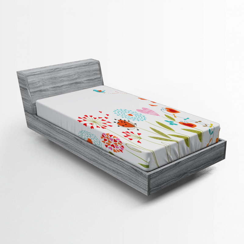 Microfiber Fitted Sheet, Twin Fitted Sheet
