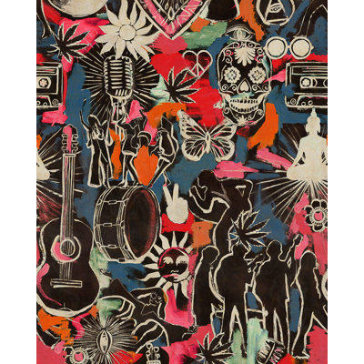 Woodstock Lifestyle Wallpaper Roll