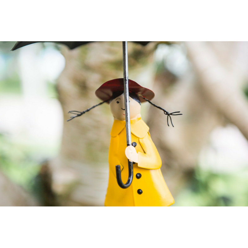 Christiansen Metal Hanging Decorative Bird Feeder