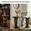 Table d'appoint Leopard Head