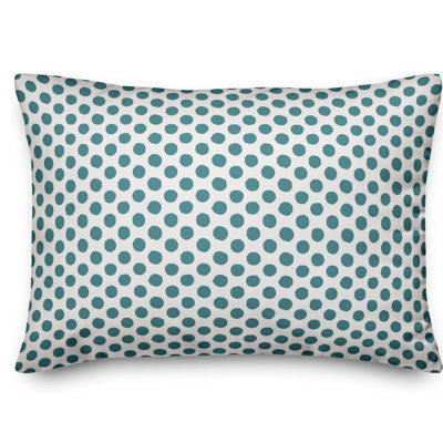 Coussin lombaire à pois