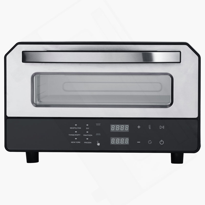 12 Inch Electric Pizza Oven With Pizza Stone 750℉ Max Temp Pizza Maker