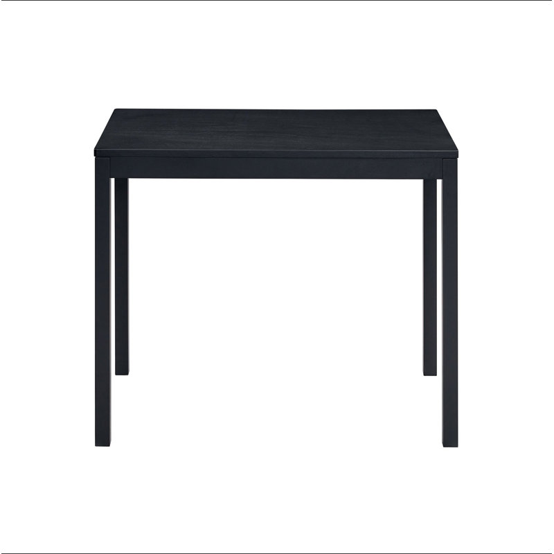 Briar Black Finish Dining Table