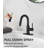 Axia Pull-Down Sprayer Bathroom Faucet With Pop-Up Drain & Deck Plate-113994875