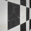 Orné de damier 12 po X 12 po Carreau de plancher et de mur à damier en marbre roulé (20 pieds carrés / caisse)-124973751