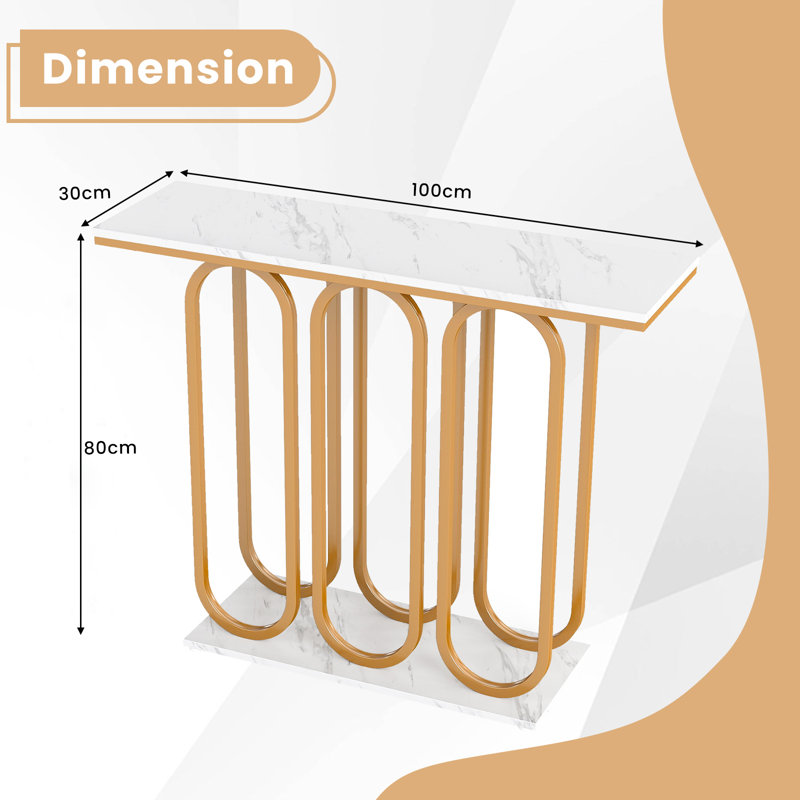 100cm Console Table