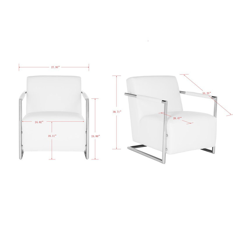 Chaise avec accoudoirs