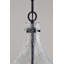 Luminaire suspendu en forme de goutte à 1 lumière avec détails métalliques -1207114990-1207114516