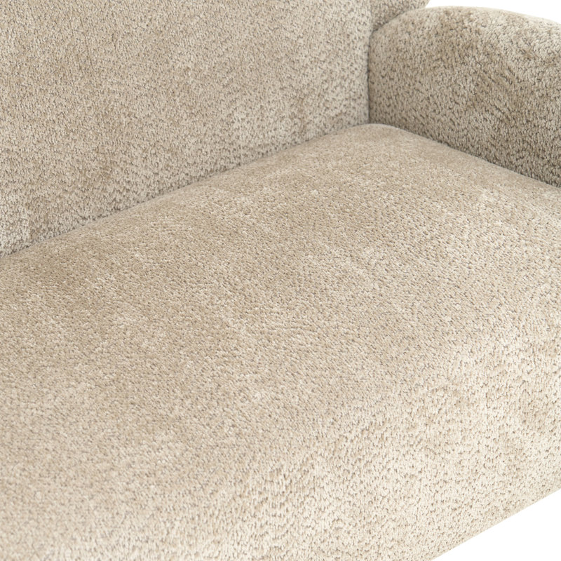 Cozy 58 Inch Loveseat Sofas, Chenille Fabric, Modern Compact Home Seating