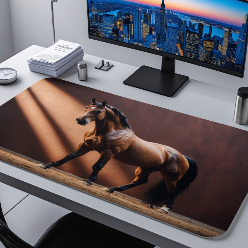 Polyester Desk Pad, 31.5x15.5