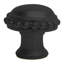 Classic/Beaded large oval knob with beaded rim  in finish Oil Rub Bronze-1050883466