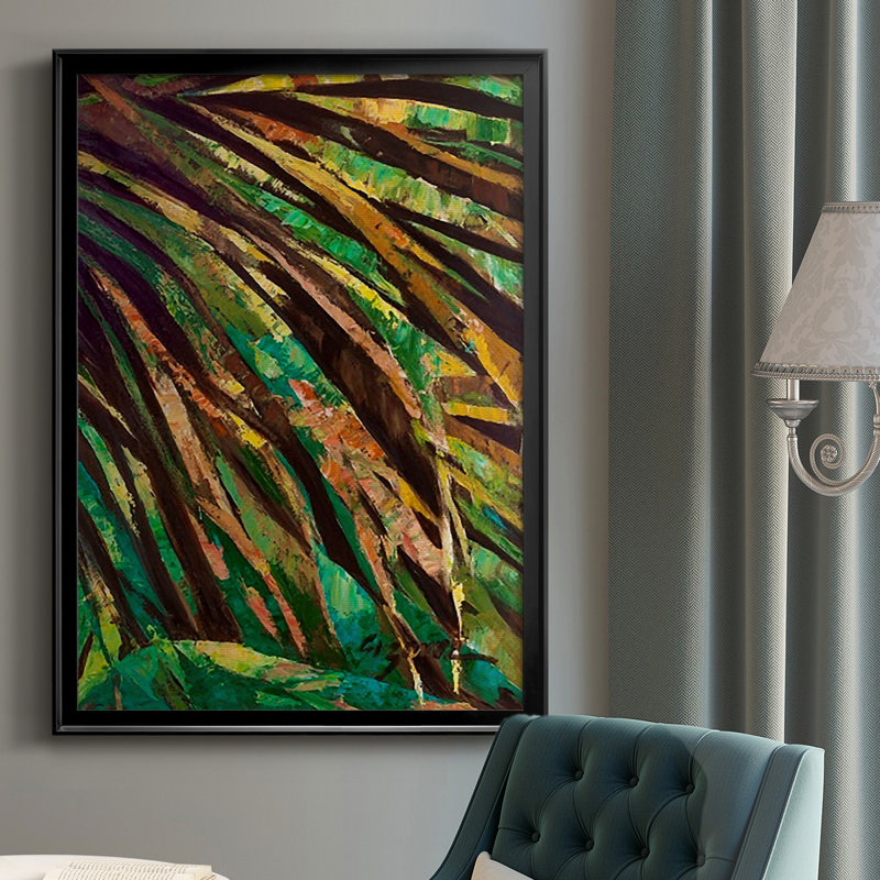 Las Palmas I, reproduction encadrée de qualité supérieure - prête à être accrochée, H 24,5 po x l 18,5 po, Noir