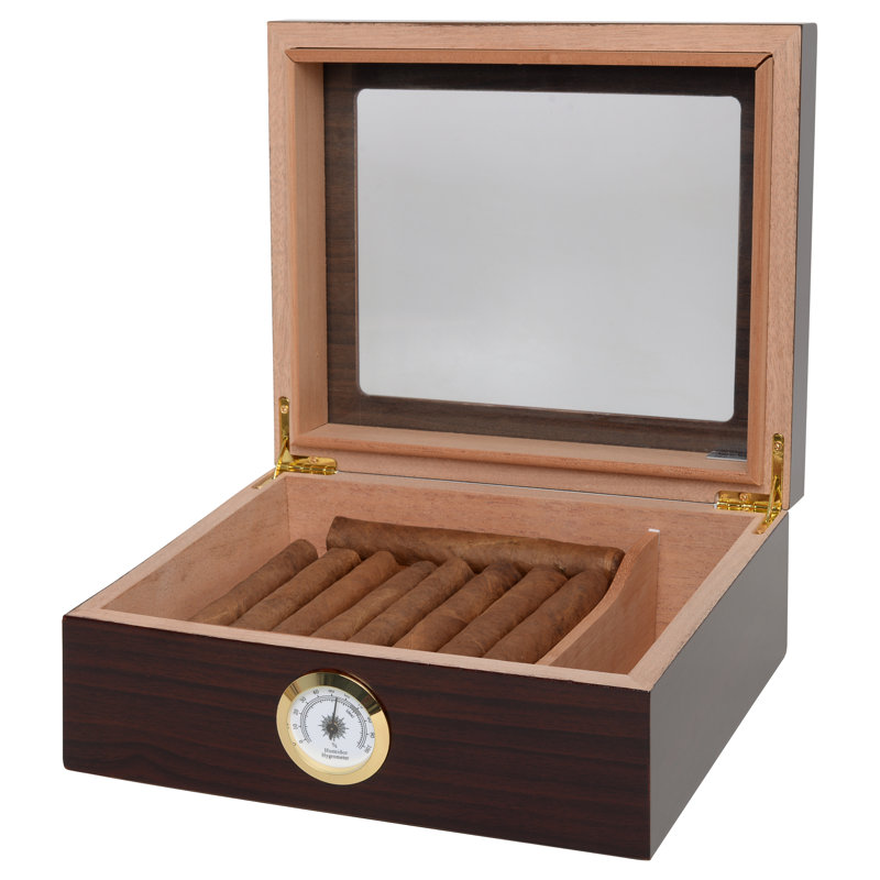 Whatley Glasstop Cigar Humidor