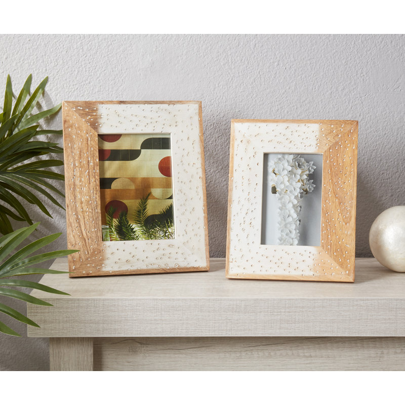 Photo Frame Collection Wood Picture Frame, 4" x 6"