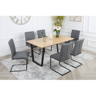 Asfand 6 - Person Dining Set