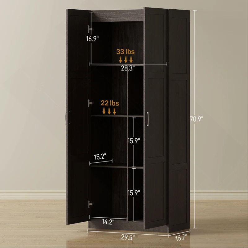 Armoire de maison, armoire de garde-manger, armoire de salle de bain