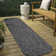 Montalvo Modern Minimalist Radius Corner Solid Dark Gray Indoor/Outdoor Rug