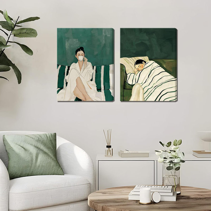 2 Piece Wrapped Canvas Print