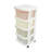 4 Drawer Storage Drawer with Wheels-5248880