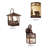 Homar 1 - Light Dimmable Cabin Lodge Flush Mount Wall Light-38807852