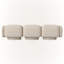 Canapé 3 places Yannely - Beige-Pierre-17276599-17276595