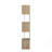 Seldovia 61.5"H 5-Tier Corner Bookcase-831621512