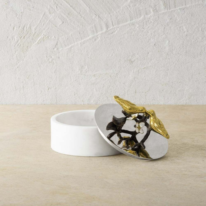 Lovebirds Trinket Box