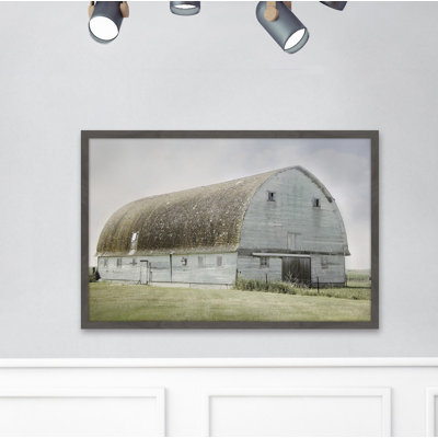The Blue Barn - Single Picture Frame Print