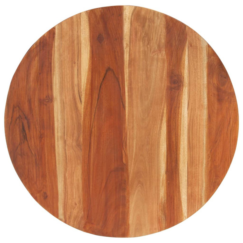  Table Top Brown Solid Sheesham Wood 31.5 In Sturdy Table Top