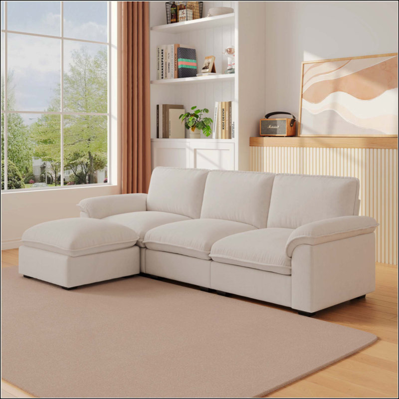 Canapé modulaire Cloud Couch For L, Beige