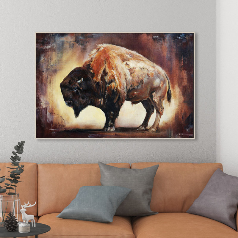 Buffalo, 37'' H x 55'' W x 1.5" D
