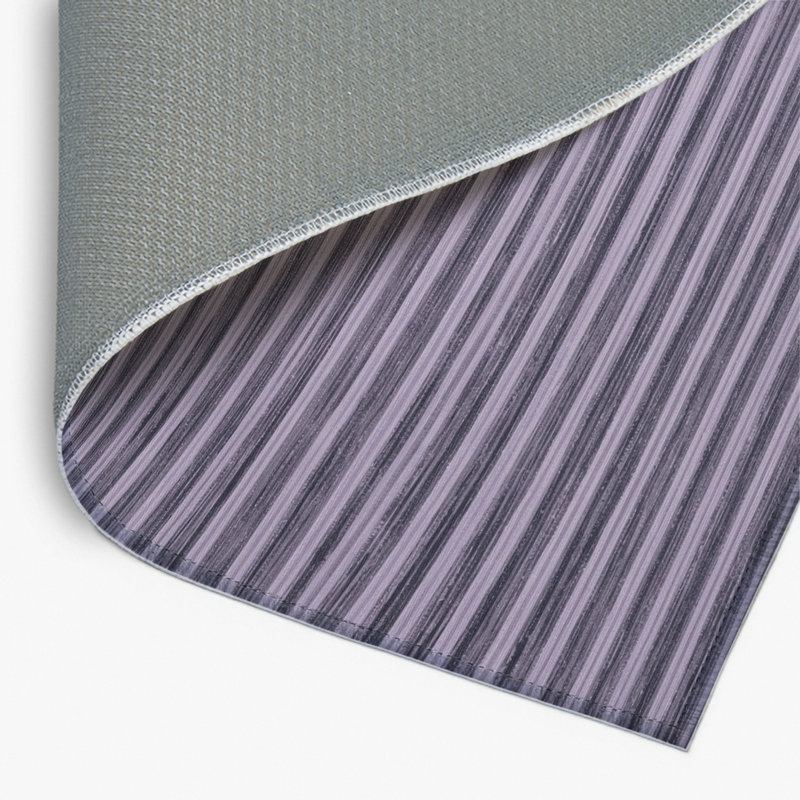 Tapis intérieur / extérieur mauve HorizontalStripes, Rectangle 4pi x 6 pi