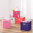 RiverRidge Kids 2pc Fabric Collapsible Storage Cube Organizers with Handles for Playroom Organization-209545384