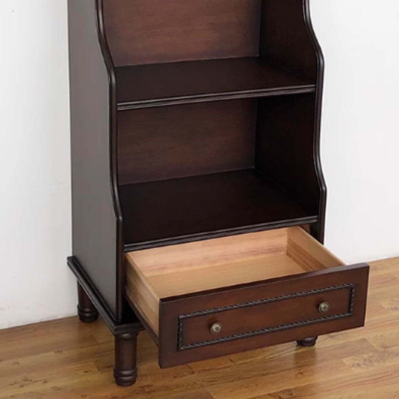 Small Solid Wood Organizer Bookcase
