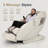 OS-Pro 3D Tecno Massage Chair, True3D, SL-Track, Zero Gravity, Auto FootRest Extension, Dual Foot Rollers & Calf Kneading Bluetooth-73088563