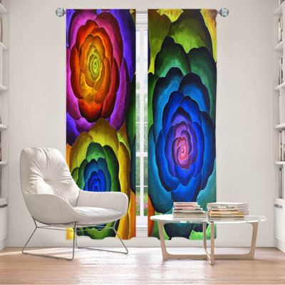 Fehrat Room Darkening Curtains / Drapes Pair