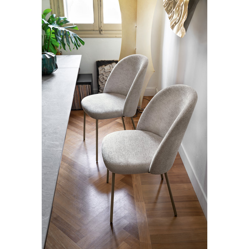 Tuka Mid Chairs, Sand, Matte Lava