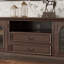 Meuble télé en bois massif de luxe clair-1028907591-1028907590