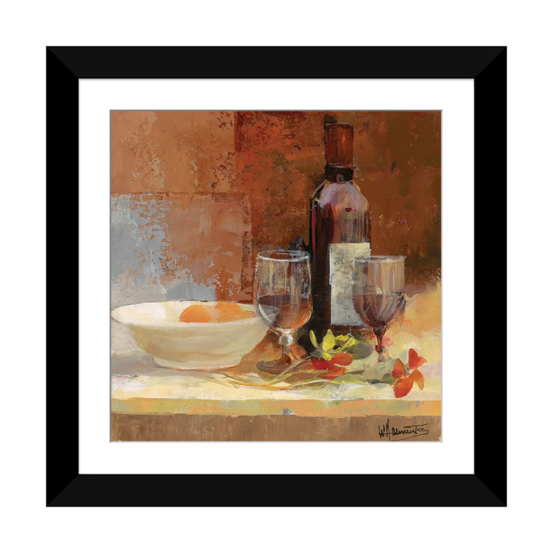 « a good gout i », impression sur toile, H 16 po x l 16 po x P 1 po, Papier d'art encadré noir, Blanc