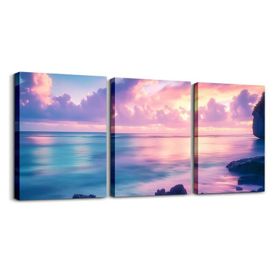 3 Piece Wrapped Canvas Print
