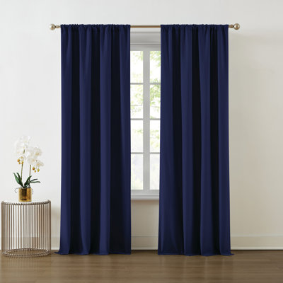 Semi Sheer Curtain Pair
