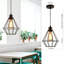 Yair 1 - Light Black Geometric Pendant